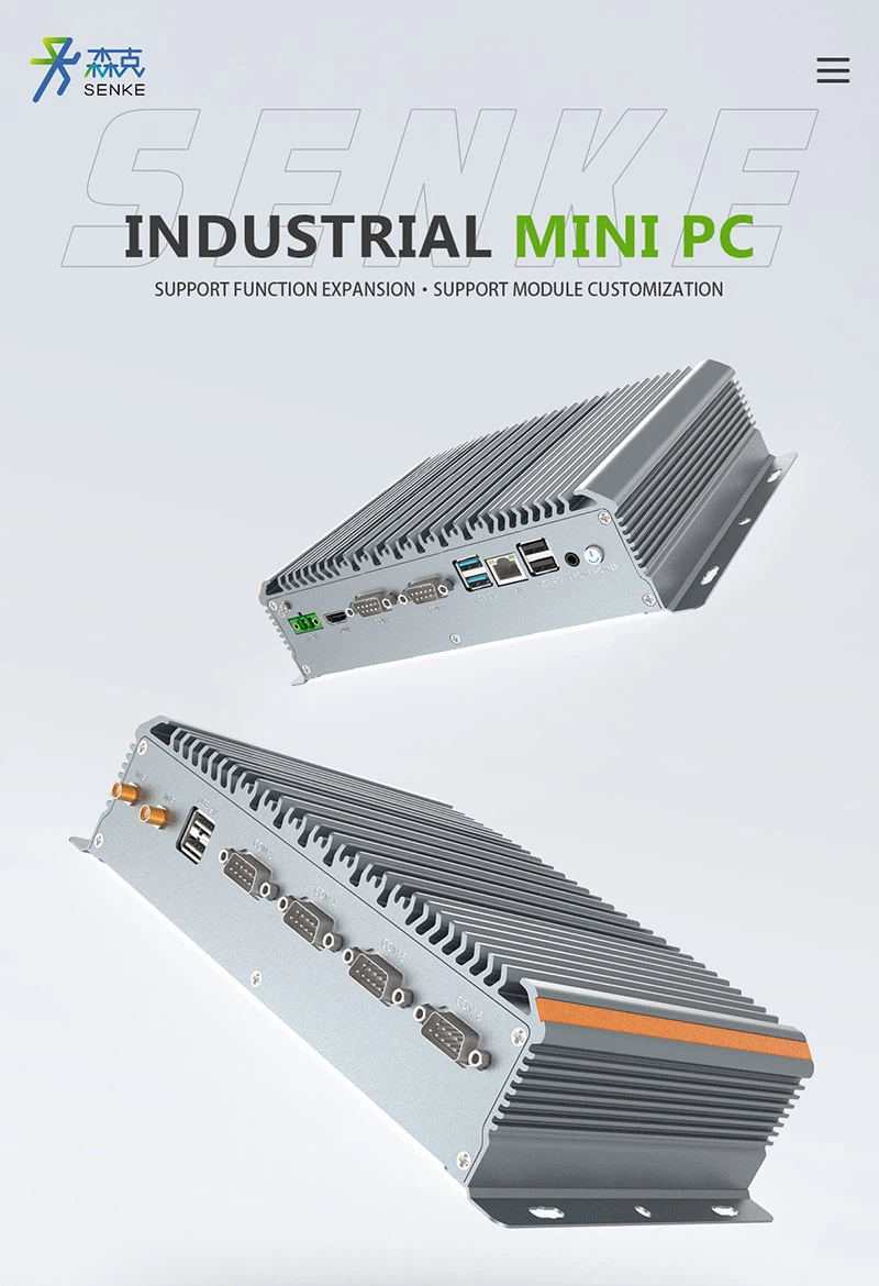 Fanless Industrial PC Box