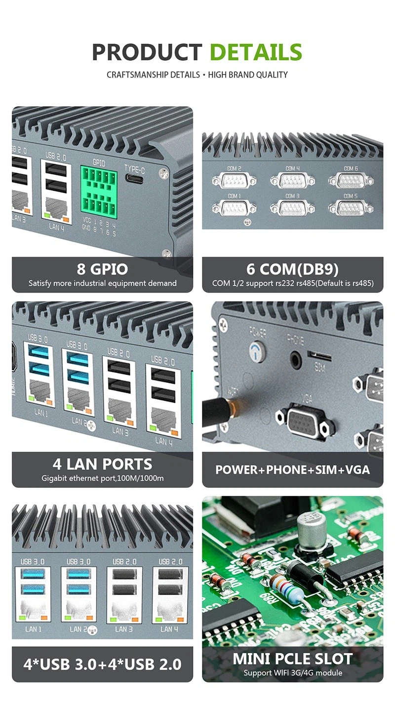 wall mount industrial PC