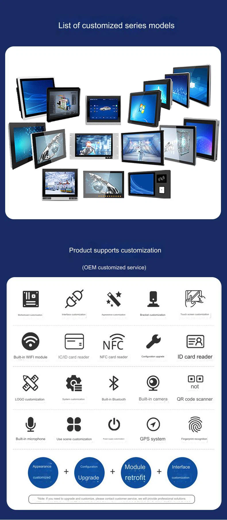 OEM&ODM industrial pc