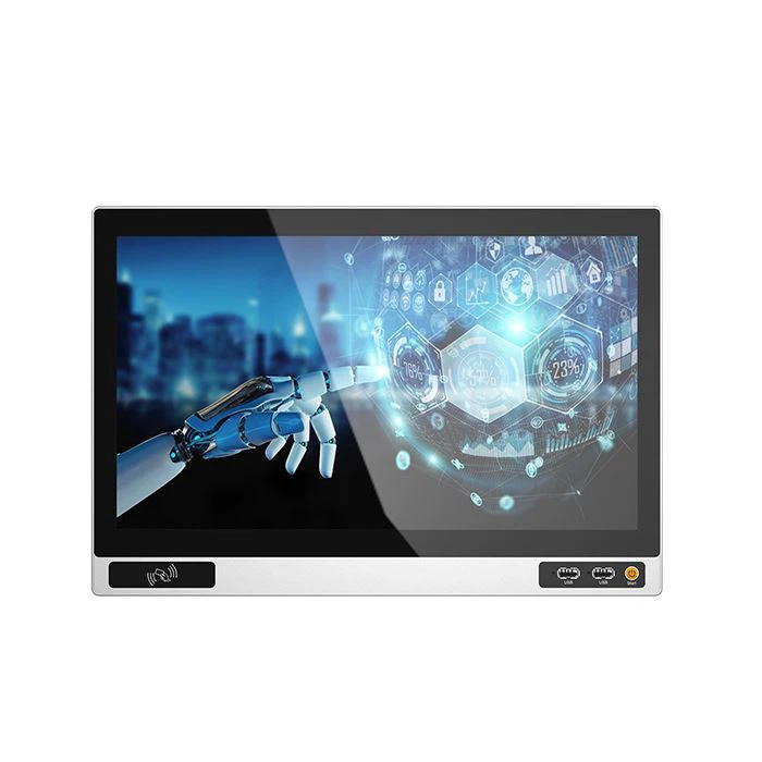 Industrial control Panel Poe all-in-one computer Pc